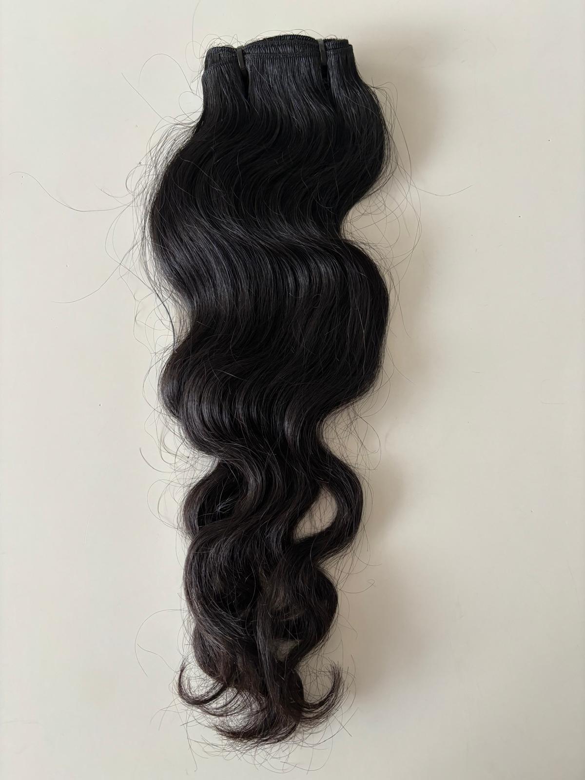 Deep Ebony Wavy Extension 45cm | 18 inches