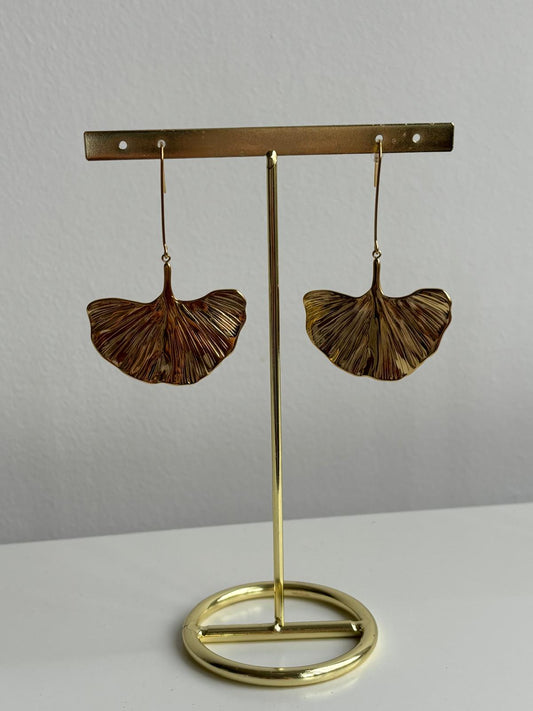 Boucles d'oreilles feuilles